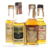 Bourbon Vintage Mini Bottles (4)