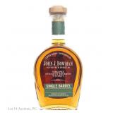 John J. Bowman Single Barrel Bourbon (Green Label)
