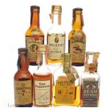 Bourbon & Whiskey Mini Bottles (7)