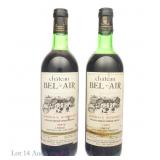1980 Chateau Bel - Air Bordeaux Superieur Wine (2)