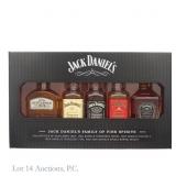 Jack Daniel's Family of Fine Spirits Gift Set (5)