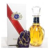 '77 Seagram's VO Decanter, Crown Royal Mini Bottle