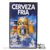 1985 Coors Cerveza Fria Lighted Wall Sign *LOCAL