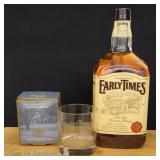 Early Times KY Whisky 1.75 L Handle Jug Gift Set