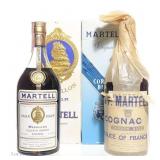 Vintage Martell Cognac Pair (VSOP, Cordon Bleu), 2