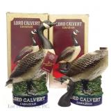 1977 Lord Calvert Canadian Goose Decanters (2)