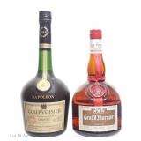 70s/80s Courvoisier Napoleon Cognac, Grand Marnier