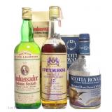 Speymhor 15Y, Scotia Royale, Ambassador Scotch