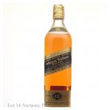 1980s Johnnie Walker Black Label 12 Year Scotch
