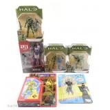 Halo, Apex Legends, Batman, D&D Action Figures (6)