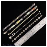 Sterling Silver Bracelets (5)