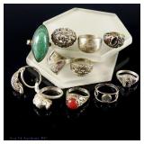 Sterling Silver Rings (11)