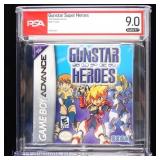 Gunstar Super Heroes Nintndo GBA Sld (PSA 9.0/A++)