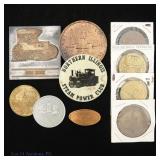 Columbian Expo & Century Progress Fair Medals (10)
