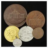 6 Medals From 1876 Centennial Exposition