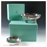 Ercuis France Galet Collection Silver Plated Bowls