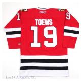 Blackhawks Jonathan Toews Unsigned Jersey