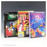 Nintendo NES Tetris & Pool Games (3) CIB