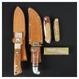 Folding & Straight Blade Knives Sharp, Western (5)