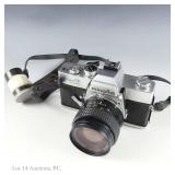 Minolta Super SRT 35mm SLR Camera, Lens, FIlter