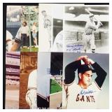 NY-San Francisco Giants Signed Photos - 10 HOF