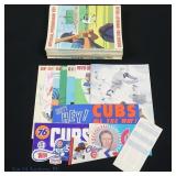Chicago Cubs Scorecards (Autos) + More