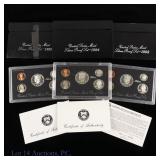 1936 - 1995 US 90%-Silver 5-Coin Proof Sets, 3