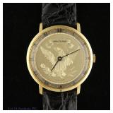 Mid Century Waltham Double Eagle Mechanical Watch