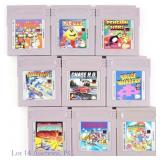Nintendo Game Boy Game Cartridges (9)