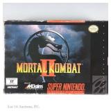 Super Nintendo SNES Mortal Kombat II Game In Box