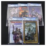CGC 9.8 Star Wars etc. Key Marvel (5)