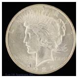 1925 US Silver Peace Dollar