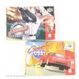 Nintendo 64 N64 Cruis'n & Ken Griffey Jr Games CIB