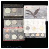 Various Silver/Clad World Mint Sets ASW 1.4 Oz, 4