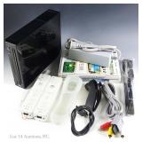 Nintendo Wii Black Console & Accessories T&W