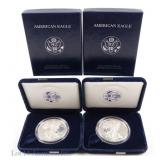 2005-W American Silver Eagle Proof $1 in OGP, 2