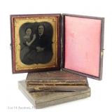19th C. Daguerreotype or Ambrotype Portraits (3)