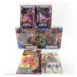 GI Joe, Transformers & WWE Action Figures (2+3+1)
