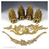 Gilt-Bronze Furniture Mounts (19th c. France - 6