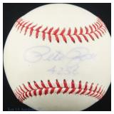 Pete Rose '4258' Signed Baseball (JSA COA)