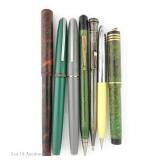 Vintage Fountain Pens & Mechanical Pencil (4+3)