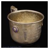 Sterling Silver New York Athletic Club Cup 1940s