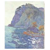 Evgeniy I. Krylov Oil Painting 'Lake Baykal'