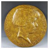 Ephraim Keyser Bronze Memorial Plaque (c. 1925)
