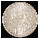 1900-O US Silver Morgan Dollar (Clean Cheek)