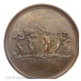 Thorvaldsen Bronze Marriage of Cupid & Psyche