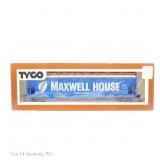 Tyco HO Maxwell House Center Flow Hopper Train358E