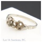 18k White Gold Ring