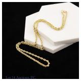 14k Yellow Gold Chain