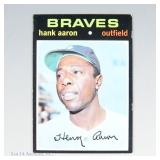 1971 Topps Baseball Card #400 (Hank Aaron)